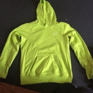 Nike Bright Green/yellow sweatshirt